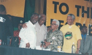 Mr. Mandela, Mr. Walter Sisulu, Mr. Govan & Mr. Thabo Mbeki