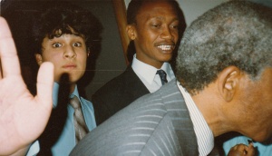 With Mr. Nelson Mandela in Sweden 1990