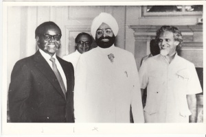 Presidents OR Tambo & Gyani Zail Singh and Mosie